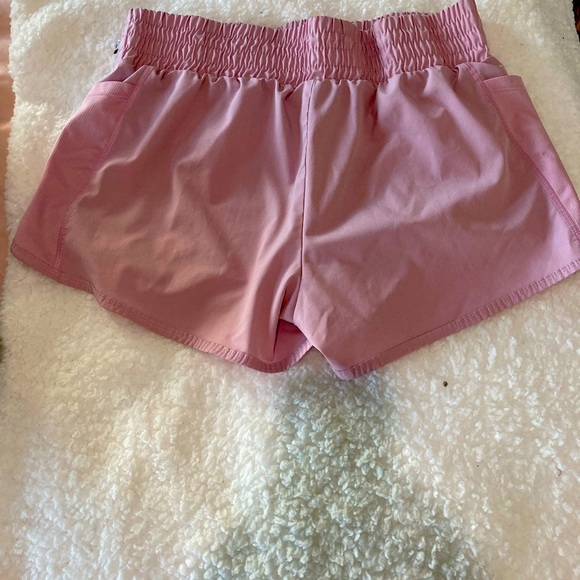 Pink Athletic Shorts - Picture 2 of 3